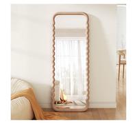 Irregular Mirror,Full Length,Floor Hanging or Leaning Against Wall,Giant for Bedroom Cloakroom,Easy To Use(4,170x50cm)