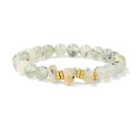 Irregular Natural Lapis Lazuli Quartzs Tiger Eye Gem Elastic Bangle