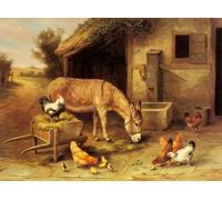 Irregular Puzzle - Farms Animal Oil Painting Posters - Family Stress Relief Educational Toys - Wall Art Decoration - 1000 Pieces Puzzle Gifts Zx594Aw