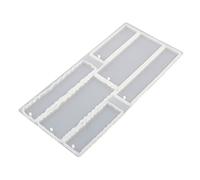 Irregular Rectangular Silicone Mold Hanging Tag Pendant Resin Mold Bookmark Casting Crystal Mold Handmade Jewelry Mold,Resin Craft Supplies