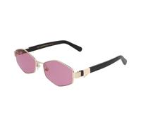 Irregular Shape Sunglasses with Acetate Frame- unisex- Marc Jacobs- Sunglasses- Pink- 55 MM- Accessories 55 MM