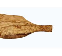 Irregular Shape with Handle | Handcrafted Olive Wood Cutting Board with Handle | Natural Wood Grain Serving and Chopping Board for Kitchen | Ideal for Meat Cheese Vegetables Sushi Fruits