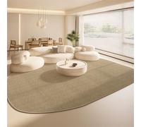 Irregular Shaped Soft Pile RugsCozy NonSlip Area Rugs for Living Room & Bedroom Perfect for Large Spaces Trendy Home Decor Plush Comfort and Style