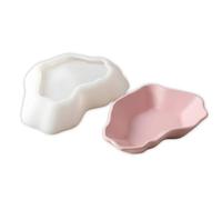 Irregular Storage Bowl Mold, Multipurpose Flexible Silicone Easy Release Jewellery Tray Mold Accessory, for Innovative Irregular Plaster Crafting and Decorative Displays Silicone Plaster
