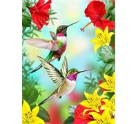 Irregularity Puzzle - Hummingbirds Posters - Fun Personalised Toy - Educational Game For Adult - 1000 Pieces Puzzle Gifts - Kw119Zk