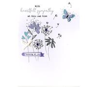 Irresistible Heartfelt Sympathy Greeting Card Embellished Cards