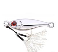 Irresistible Metal Jigs Fishing Lures Holographic Effect for Effective Catching (40g)