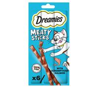 Irresistible Salmon Cat Sticks, 84 Meaty Treats 14x 30g Packs