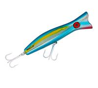 IRRESISTIBLE TOPWATER LURE BY HALCO "ROOSTA POPPER 160", color H73 FUSILIER