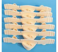 IRRESTRICO Silicone Dog Slow Feeder Bowl Insert with Suction Cups, Cuttable Food-Grade Lick Mat Divider Fits Stainless Steel Ceramic Glass Dog Bowls, Helps Slow Down Eating, Yellow