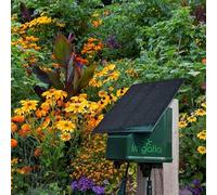 Irrigatia Weather Responsive Solar Powered Irrigation System, Automatic Watering, Water between 36 and 72 plants, 15m Tubing, includes 20 drippers, stakes and T pieces. (IRR-SOL-C36Q, 36)