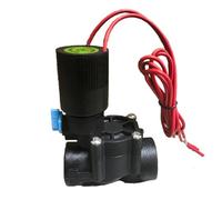 Irrigation 4 Points Solenoid Valve Intelligent 12V Pulse Adjustment Waterproof Stop Water Switch(Dc12v(4pointsdn15) withoutflowadjustment)
