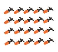 irrigation emitters|Adjustable Irrigation Drippers with Connect Tee Drip System Sprinkler Micro Sprayer 50PCS