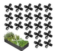 Irrigation Heads - Misting Sprayer Head | Adjustable Agricultural Watering Hose Nozzles for Field Yard Farm Flower Bed Backyard Greenhouse Pasture Garden Lawn