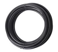 Irrigation Pipe 9mm / 12mm Garden Watering Hose - Heavy Duty UV Resistant Black Tubing Roll for Drip System, Greenhouse, Outdoor Plant Irrigation - Flexible Hose Pipe(15M)