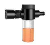 Irrigation Sprayer for Garden Hose - Hundred Millilitres Pressure-Loaded Foam Cannon | Adjustable Lawn Sprinkler Precision Garden Watering with Scale for Outdoor Patio Lawn