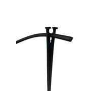 Irrigation Support Stakes Plastic Water Flow Irrigation Dripper Pegs Drip Irrigation Kits Garden Tools for4/6mm Tubing Hose Irrigation Hose Holder & Emitters (10)