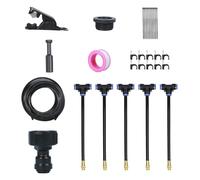 Irrigation System for Garden | Automatic Watering System | 360 Degree Curved Misting Sprinkling Tool Adjustable for Home, Park, Nursery, Flower Beds, Terrace