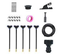 Irrigation System for Garden | Water Irrigation System for Garden - 360 Degree Curved Misting Sprinkling Tool Adjustable for Home, Park, Nursery, Flower Beds, Terrace