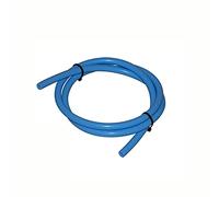 Irrigation tubing,tubing Pure Silicone Tubing 1 Meter Long Universal 4mm Auto Car Vacuum Silicone Hose Racing Line Pipe Tube Blue Black, Good Wall Thickness (Color : VT4-LB)(Vt4-lb)