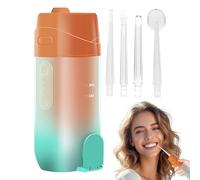 Irrigator - Portable Cordless Flosser 240ml - 5 Modes Waterproof Irrigator for Daily Routine After Meals and Adults