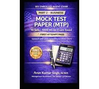 IRS Enrolled Agent Exam Part 2 - Businesses | Mock Test Series (MTP) | 1000 MCQs: Real Exam-Based Practice Questions with Answers & Explanations (2026-2027) (IRS EA Exam Master Series 2026)