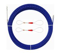 IRSCorp 30M 100ft Fish Tape Cable Puller Kit Through Wall Wire Guide Device 4mm PET Electrical Cable Puller Duct Rodder Threader Fish Cable Fastener Blue