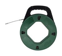 IRSCorp 4.3mm 100ft Fish Tape Reel PET Cable Puller Cable Rods Kit with Box Electrical Cable Puller Through Wall Wire Guide Device Threader