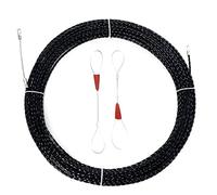 IRSCorp 4.3mm 15M 50ft Fish Tape Cable Puller Cable Rods Kit PET Electrical Cable Puller Through Wall Wire Guide Device Threader Fish Cable Fastener