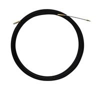 IRSCorp 50FT 3mm Fiberglass Fish Tape Cable Puller Cable Rods Kit Electrical Cable Puller Through Wall Wire Guide Device Threader Fish Cable Fastener Black