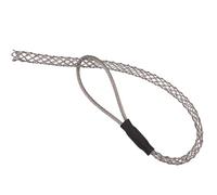 IRSCorp Cable Pulling Grip Sock Kit Galvanizing Steel Antislip Pipe Cable Wire Pulling Grips Lassos Set Flexible Eye Mesh Rope Black