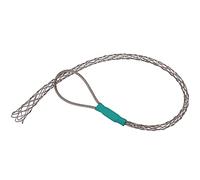 IRSCorp Cable Pulling Grip Sock Kit Galvanizing Steel Antislip Pipe Cable Wire Pulling Grips Lassos Set Flexible Eye Mesh Rope Green