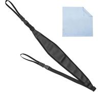 IRSTBL - Adjustable Brass Instrument Sling for Tuba Euphonium Baritone - Padded Non-Slip Strap Reduces Fatigue - Includes Microfibre Cleaning Cloth