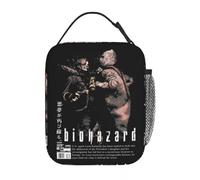 IRUHHGU Residents Evils RE4 The Chainsaw Insulated Lunch Bag Leakproof Meal Container Thermal Bag Tote Lunch Box Work Outdoor Girl Boy