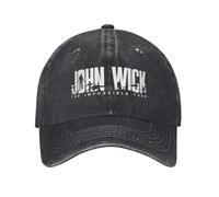 IRUHHGU Unisex John Wick Cap Headwear Baseball Caps Fashion Trucker Hats Adjustable