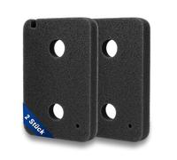 Iruihoo Pack of 2 Dryer Filters Compatible with Miele 9499230, Fine Coarse | Heat Exchanger Filter 220 x 130 x 30 mm, Foam Filter Sponge Filter, Lint Filter for Tumble Dryers, Heat Pump Dryers