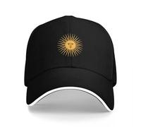 IRURYSHH Argentina Sun of May Baseball Cap Hat Luxury Brand Golf Wear Fashionable Sun Hats for Women Men's