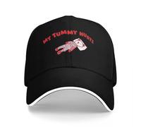 IRURYSHH My Tummy Hurts Trucker Hat Men's Hats Cap for Women Women's Baseball Cap