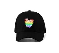 IRURYSHH Print Love Has No Gender Pride LGBT Unisex DTF Printed Logo Baseball Cap Dad Hat Sport Cap