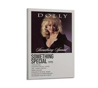 IRUWQUP Something Special by Dolly Parton Poster Wall Art Canvas Aesthetic Music And Movies Decorative Painting for Living Room Bed Room 24x36inch(60x90cm) Frame-style