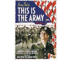 Irving Berlin's THIS IS THE ARMY 1942 George Murphy Joan Leslie Ronald Reagan. REMASTERED.