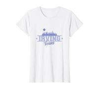 Irving Texas City in the USA Value Graphic T-Shirt, Women, White, L