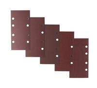 IRWIN 1/3 Punched Quick Fit Sanding Sheet Set, 10 Piece in Red Irwin Red