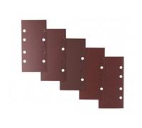 Irwin 1/3 Punched Quick Fit Sanding Sheet Set, 10 Piece Multi Colour (93 X 190mm)