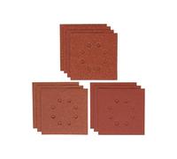 IRWIN 1/4 Punched Sanding Sheet Set, 10 Piece in Red Irwin Red