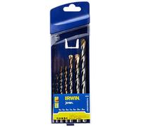 Irwin 10501893 Masonry Drill Bit for Cordless Drills, 4mm-12mm, 7 Pieces