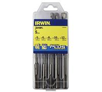 IRWIN 10502089 Speed Hammer Plus Drill Bit Set (Pack of 5)