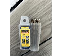 Irwin 10502524 4.5mm Pack of 10 HSS Cobalt Drill Bits 80mm Long
