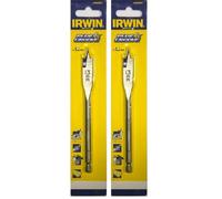 Irwin 10502807 4X Blue Groove Flat Bit, 13mm x 152mm (Pack of 2)