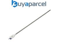 Irwin 4X Blue Groove Long Flat Wood Drill Bit 8mm 400mm